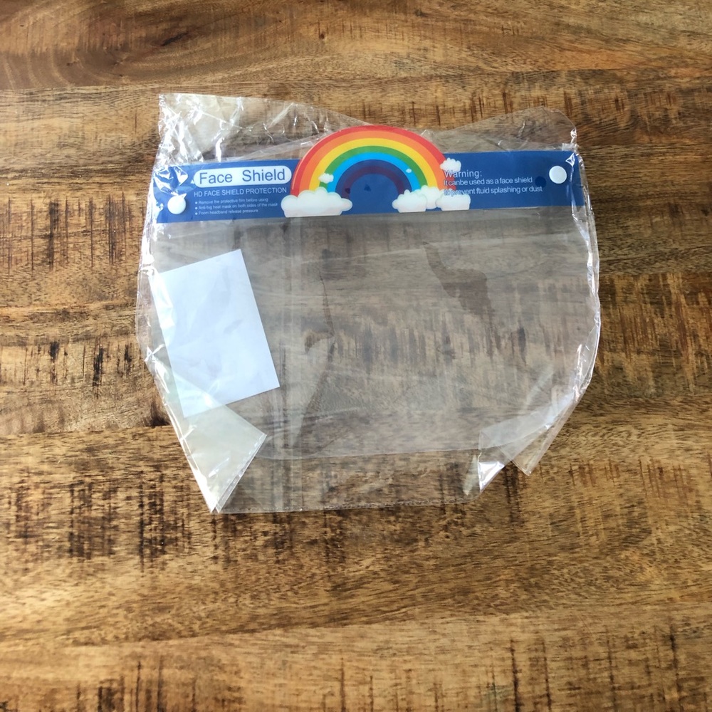 Kids face shield new colour blue